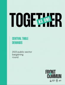 Central Table demands of the Front commun - EN