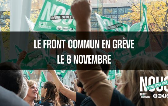 Grève du 6 novembre : derniers détails